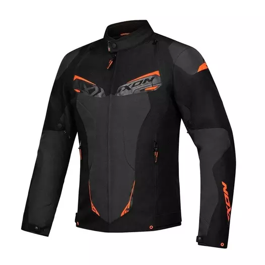Ixon Caliber мотокуртка Black Anthracite Orange Оранжевый (размер: s)