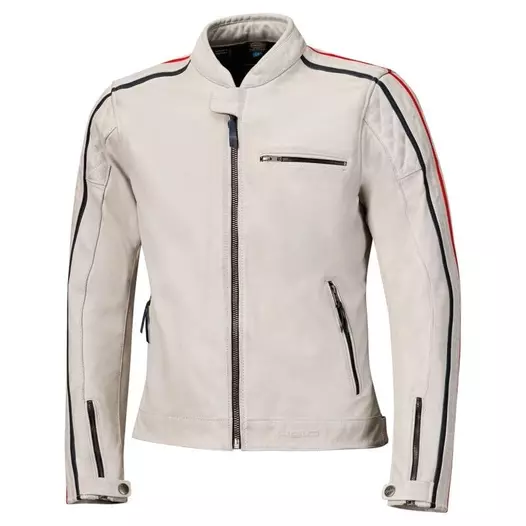 Held Brixham Leather мотокуртка Grey Red Серый (размер: 62)
