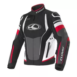 Clover Airblade 5 мотокуртка Black Red Красный