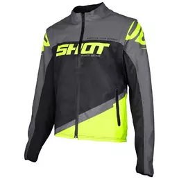 Shot Softshell Lite jacke NeonYellow / Grey