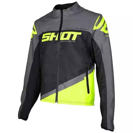 Shot Softshell Lite jacke NeonYellow / Grey (размер: m)