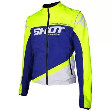 Shot Softshell Lite jacke Neon Yellow / Blue