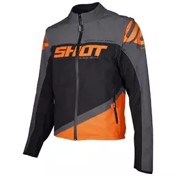 Shot Softshell Lite jacke Neon / Orange / Grey