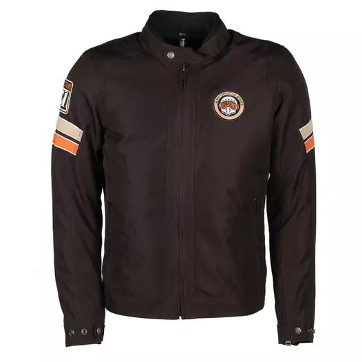 Helstons Elron мотокуртка Black Orange Beige Коричневый (размер: m)