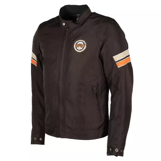Helstons Elron мотокуртка Black Orange Beige Коричневый