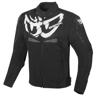 BERIK NJ-203302-BK lederjacke Черно-белый
