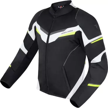 REBELHORN Flux jacke Black / Ice / Neon Yellow