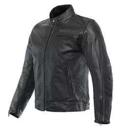 Dainese Zaurax Leather мотокуртка Black Черный (размер: 46)