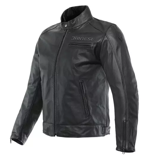 Dainese Zaurax Leather мотокуртка Black Черный (размер: 46)