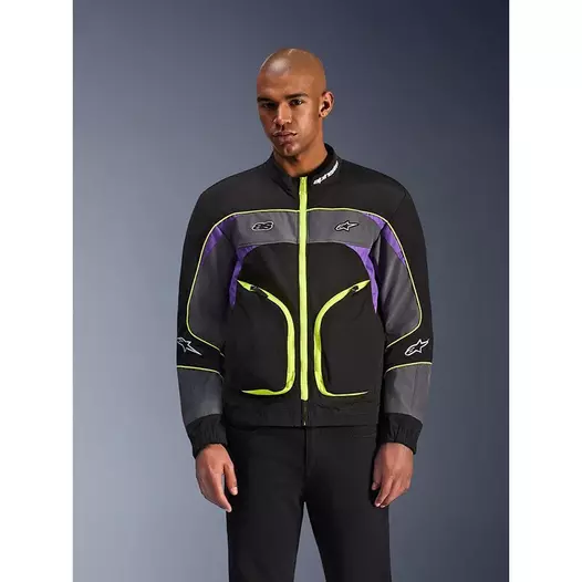 Alpinestars Unite мотокуртка Black Asphalt Purple Фиолетовый