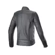 Alpinestars Stella Dyno Leather мотокуртка Black Grey Серый