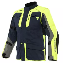 Dainese Alligator Tex мотокуртка Black Yellow Желтый