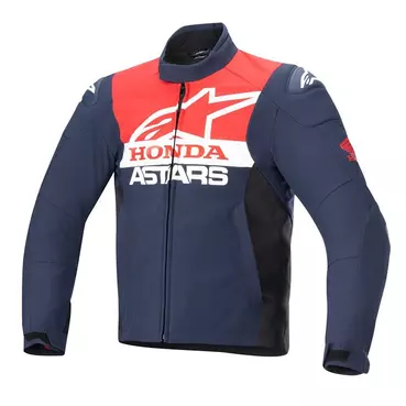 Alpinestars Honda Smx Waterproof мотокуртка Navy Black Красный