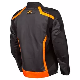 Klim Induction мотокуртка Black Strike Orange Оранжевый