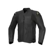 Alpinestars Dusk Leather мотокуртка Black Laser (размер: 48)