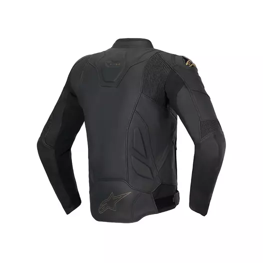 Alpinestars Dusk Leather мотокуртка Black Laser