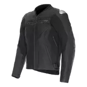 Dainese Racing 5 S/t Leather мотокуртка Black Черный
