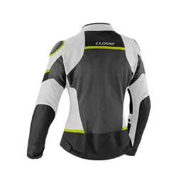 Clover Airjet 6 Lady мотокуртка Grey Yellow Желтый