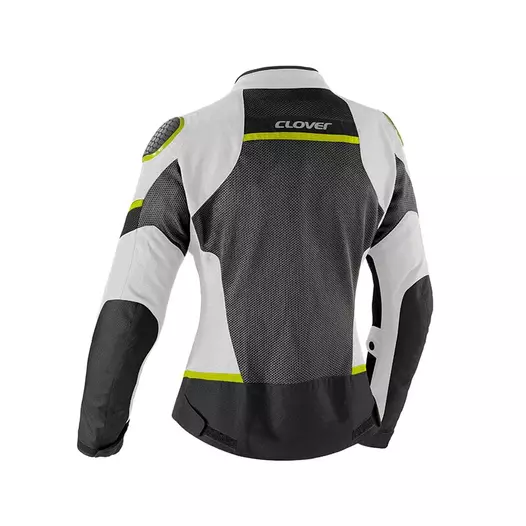 Clover Airjet 6 Lady мотокуртка Grey Yellow Желтый
