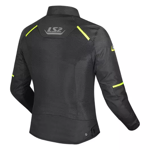 Ls2 Breeze Women мотокуртка Black Yellow Желтый