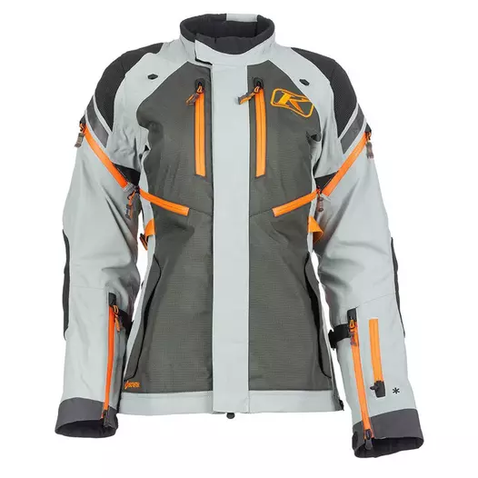 Klim Artemis Lady мотокуртка Grey Orange Серый