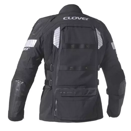 Clover Crossover 4 Wp Airbag мотокуртка Black Черный