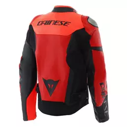 Dainese Iperattiva Leather мотокуртка Red Красный