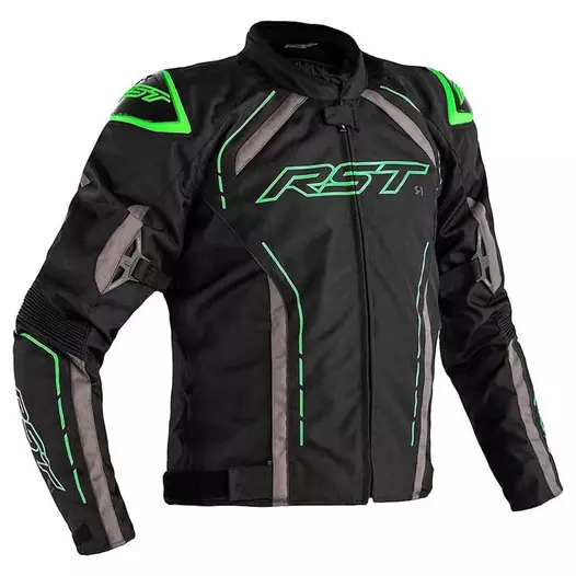 RST S-1 CE jacke Black / Grey / Green (размер: m)