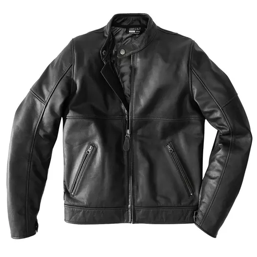 Spidi Mack Leather мотокуртка Black Черный (размер: 46)