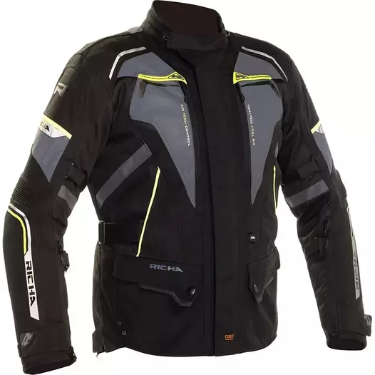 RICHA Infinity 2 Flare jacke Grey / Fluo Yellow (размер: m)