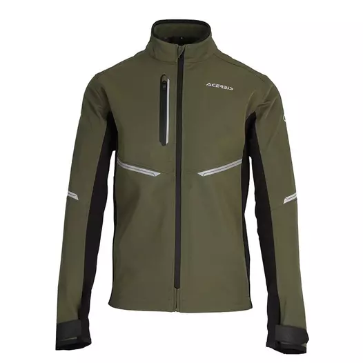 Acerbis X-duro W-proof мотокуртка Green Зеленый