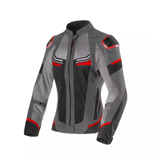 Clover Airjet 6 Lady мотокуртка Grey Red Красный (размер: xs)