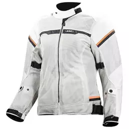 LS2 Textil Riva jacke Light Grey / High Vis Orange (размер: xs)