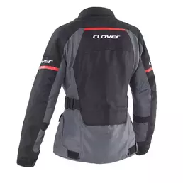 Clover Scout 5 Wp Lady мотокуртка Red Black Черный