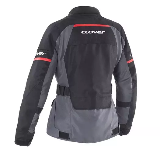 Clover Scout 5 Wp Lady мотокуртка Red Black Черный