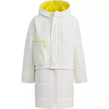Adidas x LEGAO LIANMINGKUAN Padded Jackets White Teenagers Белый