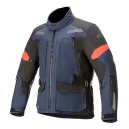 Alpinestars Valparaiso V3 Drystar мотокуртка Dark Blue Синий