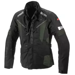 Spidi Outlander H2out мотокуртка Dark Green Black Черный