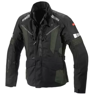 Spidi Outlander H2out мотокуртка Dark Green Black Черный