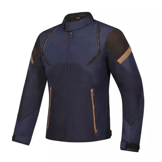 Ixon Striker Retro мотокуртка Black Navy Синий (размер: s)