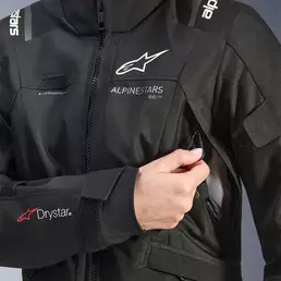 Alpinestars Stella Andes V4 Drystar мотокуртка Black Черный