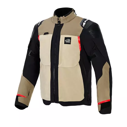 Alpinestars Andes Pro Drystar Xf мотокуртка Walnut Коричневый (размер: s)