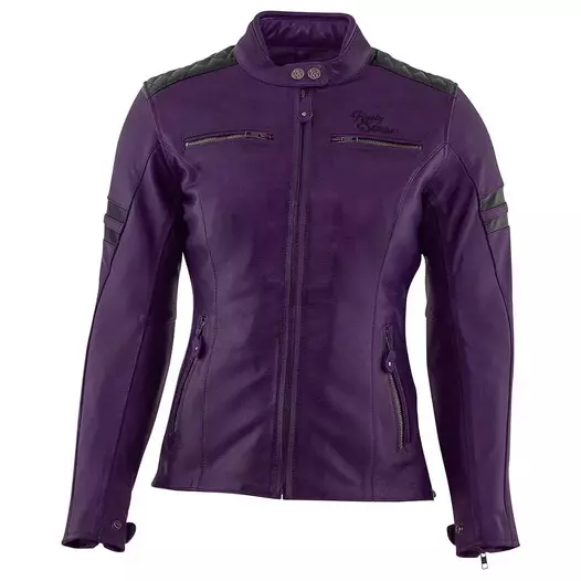 RUSTY STITCHES Joyce jacke Purple / Black