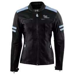 RUSTY STITCHES Joyce jacke Black / Baby Blue