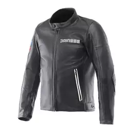 Dainese Leggenda Leather мотокуртка Black Черный