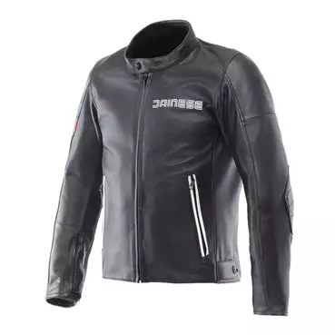 Dainese Leggenda Leather мотокуртка Black Черный
