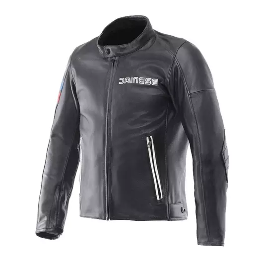 Dainese Leggenda Leather мотокуртка Black Черный (размер: 44)
