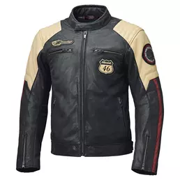 Held Baker 2 Leather мотокуртка Black Beige Бежевый
