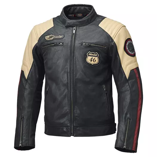 Held Baker 2 Leather мотокуртка Black Beige Бежевый (размер: 62)