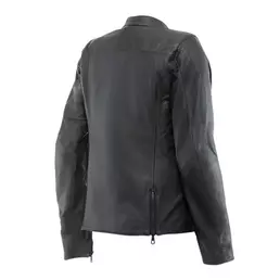 Dainese Itinere Leather мотокуртка Black Черный